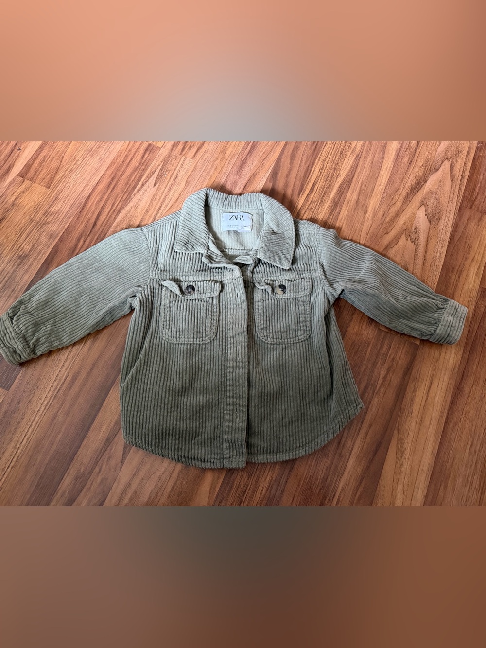 2-3 Zara button down shacket